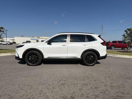 White 2025 Honda CR-V Hybrid Sport-L