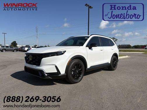 White 2025 Honda CR-V Hybrid Sport-L