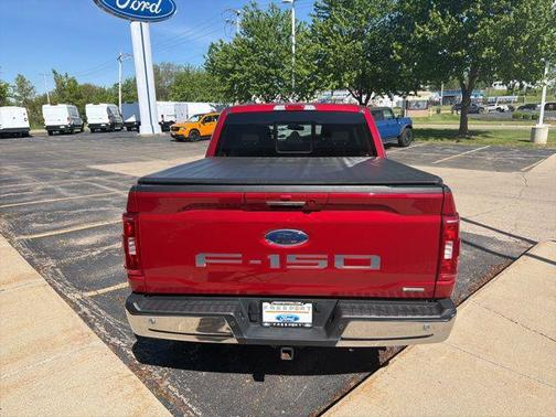 Rapid Red Metallic Tinted Clearcoat 2022 Ford F-150 XLT