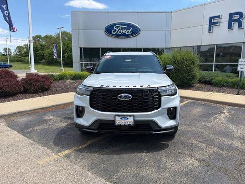 Space White Metallic 2026 Ford Explorer ST-Line