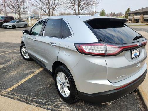 Ingot Silver Metallic 2015 Ford Edge SEL