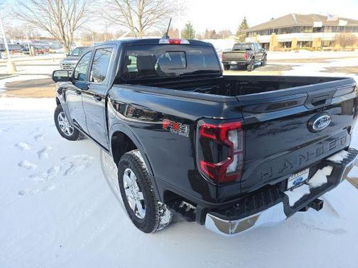 Shadow Black 2025 Ford Ranger LARIAT