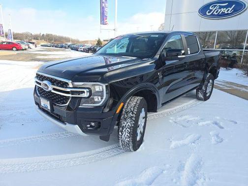 Shadow Black 2025 Ford Ranger LARIAT