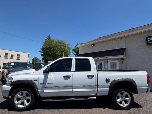 White 2007 Dodge Ram 1500 Sport Quad Cab