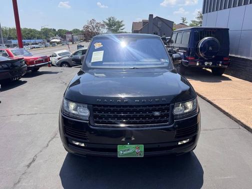 Black 2015 Land Rover Range Rover 5.0L Supercharged