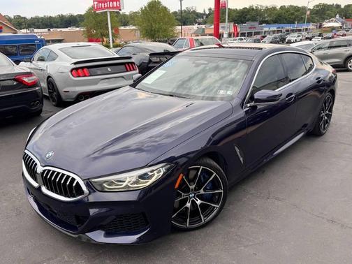 Blue 2020 BMW M850 Gran Coupe M850i xDrive Gran Coupe AWD 4dr Sedan