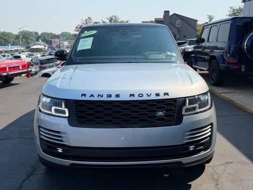 Silver 2019 Land Rover Range Rover 3.0L V6 Supercharged HSE