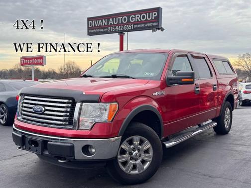 Red 2011 Ford F-150 XLT Truck