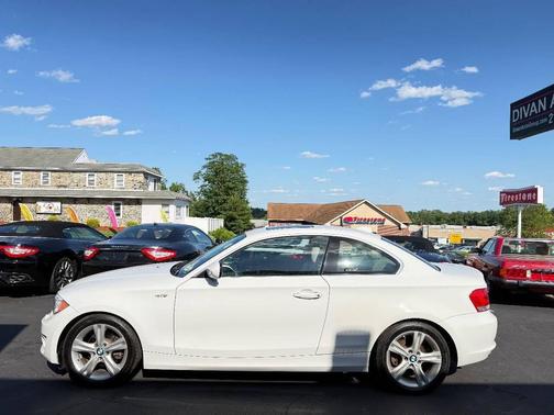 White 2013 BMW 128 128i 2dr Coupe SULEV