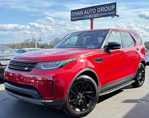 Red 2017 Land Rover Discovery HSE AWD 4dr SUV