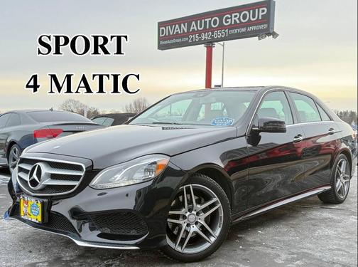 2014 Mercedes-Benz E-Class E 350 Sport 4MATIC AWD 4dr Sedan