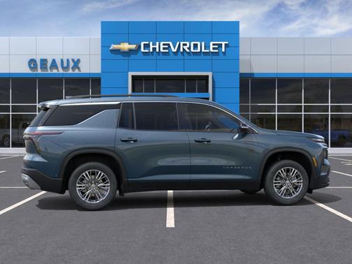 Lakeshore Blue Metallic 2026 Chevrolet Traverse LT