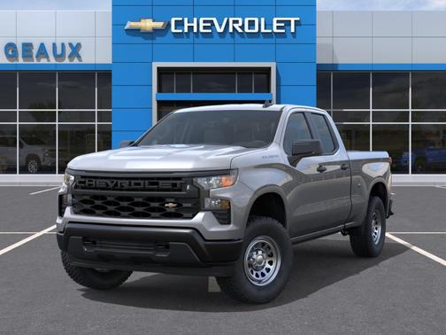 Sterling Gray 2026 Chevrolet Silverado 1500 WT