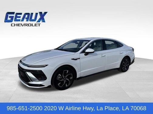 White 2025 Hyundai SONATA SEL