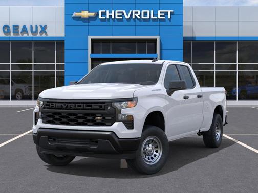 Summit White 2026 Chevrolet Silverado 1500 WT