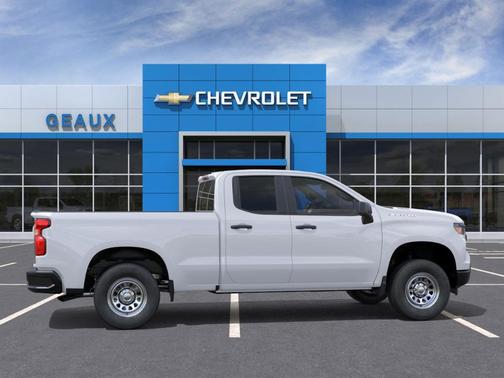 Summit White 2026 Chevrolet Silverado 1500 WT