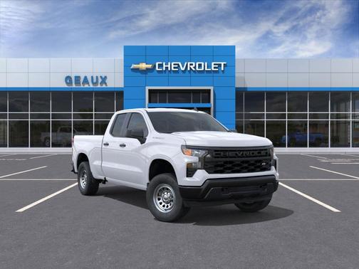 Summit White 2026 Chevrolet Silverado 1500 WT