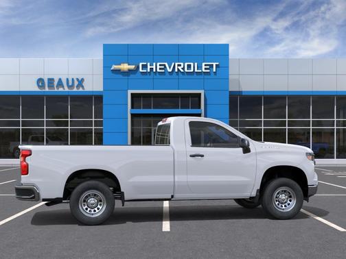 White 2026 Chevrolet Silverado 1500 WT