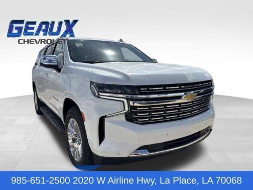 Summit White 2022 Chevrolet Suburban Premier