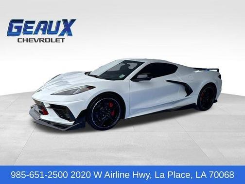Arctic White 2025 Chevrolet Corvette Stingray w/2LT