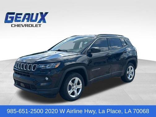 Diamond Black 2023 Jeep Compass Latitude