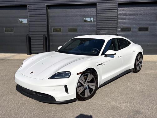 White 2025 Porsche Taycan Base