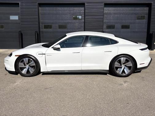 White 2025 Porsche Taycan Base