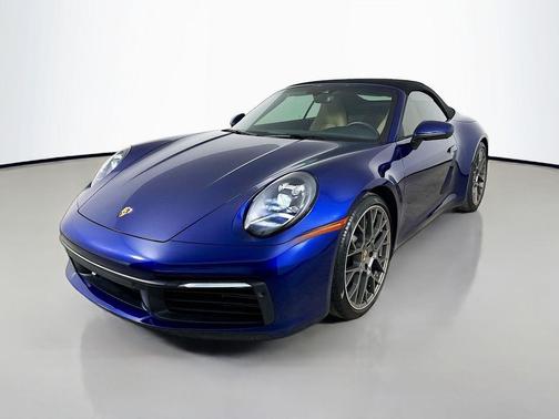Gentian Blue Metallic 2022 Porsche 911 Carrera