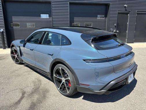 Pale Blue Metallic 2026 Porsche Taycan 4S