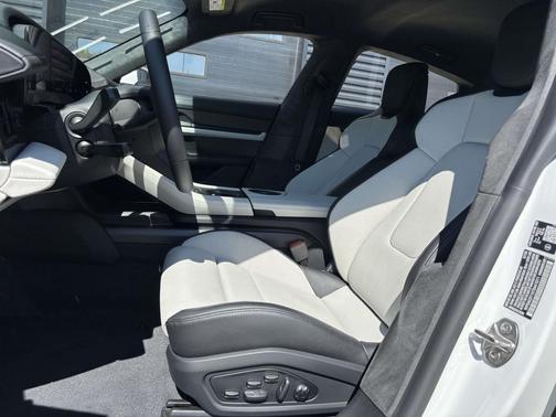 White 2026 Porsche Taycan Turbo S