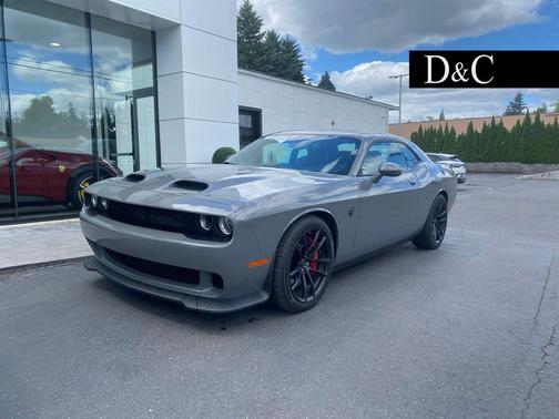 Destroyer Gray Clearcoat 2023 Dodge Challenger SRT Hellcat