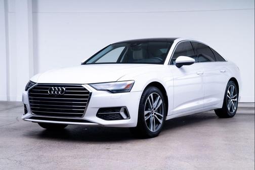 Ibis White 2021 Audi A6 2.0T Premium