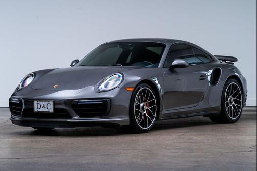 Agate Grey Metallic 2017 Porsche 911 Turbo