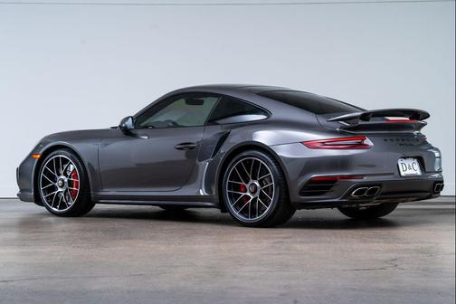 Agate Grey Metallic 2017 Porsche 911 Turbo