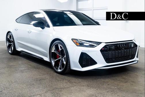Glacier White Metallic 2024 Audi RS 7 4.0T Performance