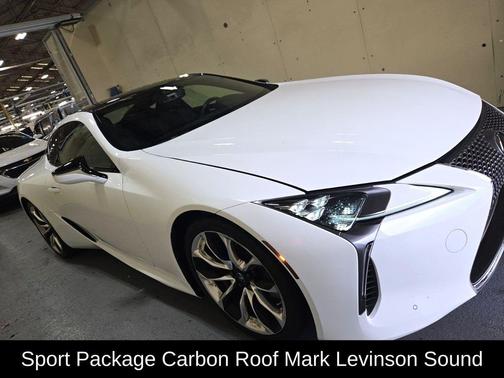 Ultra White 2021 Lexus LC 500 Base