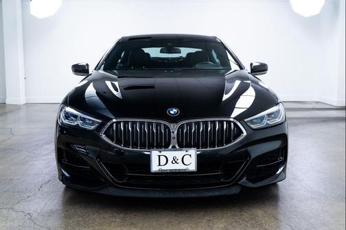 Black Sapphire Metallic 2022 BMW M850 Gran Coupe xDrive