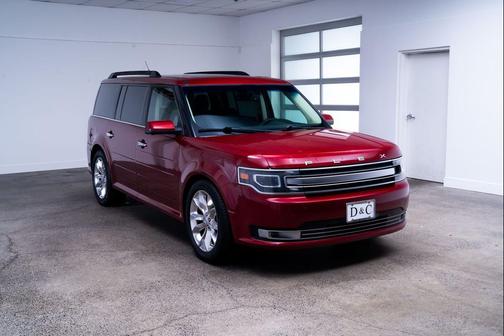 Ruby Red Metallic 2014 Ford Flex Limited w/EcoBoost