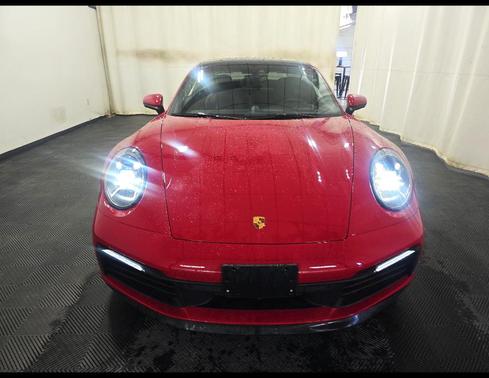 Carmine Red 2022 Porsche 911 Carrera 4S
