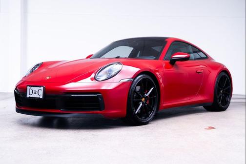 Carmine Red 2022 Porsche 911 Carrera 4S