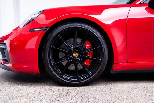 Carmine Red 2022 Porsche 911 Carrera 4S