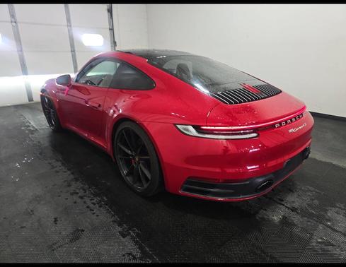 Carmine Red 2022 Porsche 911 Carrera 4S