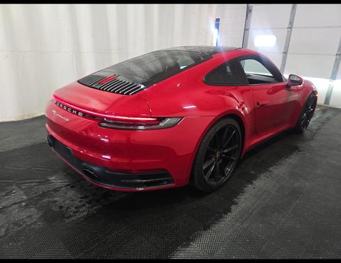Carmine Red 2022 Porsche 911 Carrera 4S
