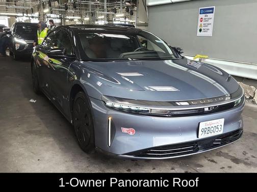 Fathom Blue Metallic 2025 Lucid Air Grand Touring