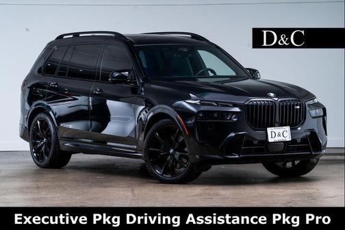 Black Sapphire Metallic 2023 BMW X7 M60i