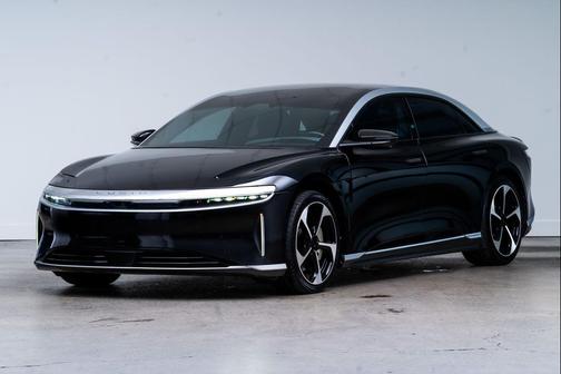 Infinite Black Metallic 2023 Lucid Air Touring