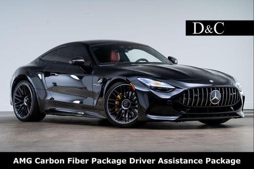 Obsidian Black Metallic 2025 Mercedes-Benz AMG GT 63 4MATIC