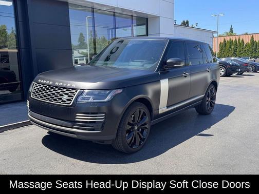 Santorini Black Metallic 2021 Land Rover Range Rover Fifty