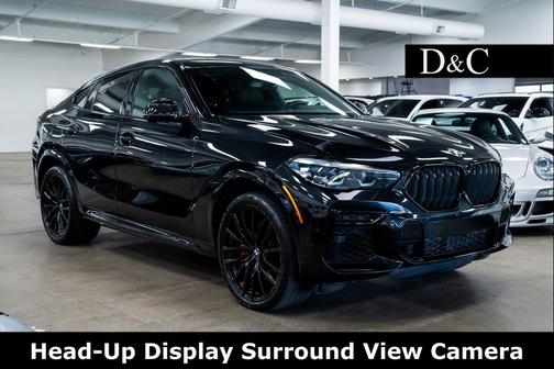 Black 2023 BMW X6 xDrive40i
