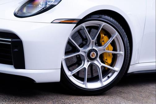 Carrara White Metallic 2022 Porsche 911 Turbo S